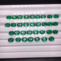 Натуральные зеленые изумруды Стандартные овальные Zambian Emeralds